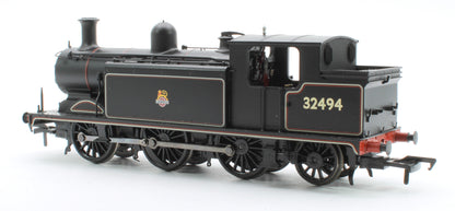 Pre-Owned 35-079 Class E4 32494 BR Lined Black Early Emblem Steam Locomotive