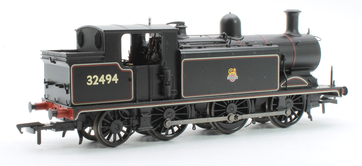 Pre-Owned 35-079 Class E4 32494 BR Lined Black Early Emblem Steam Locomotive