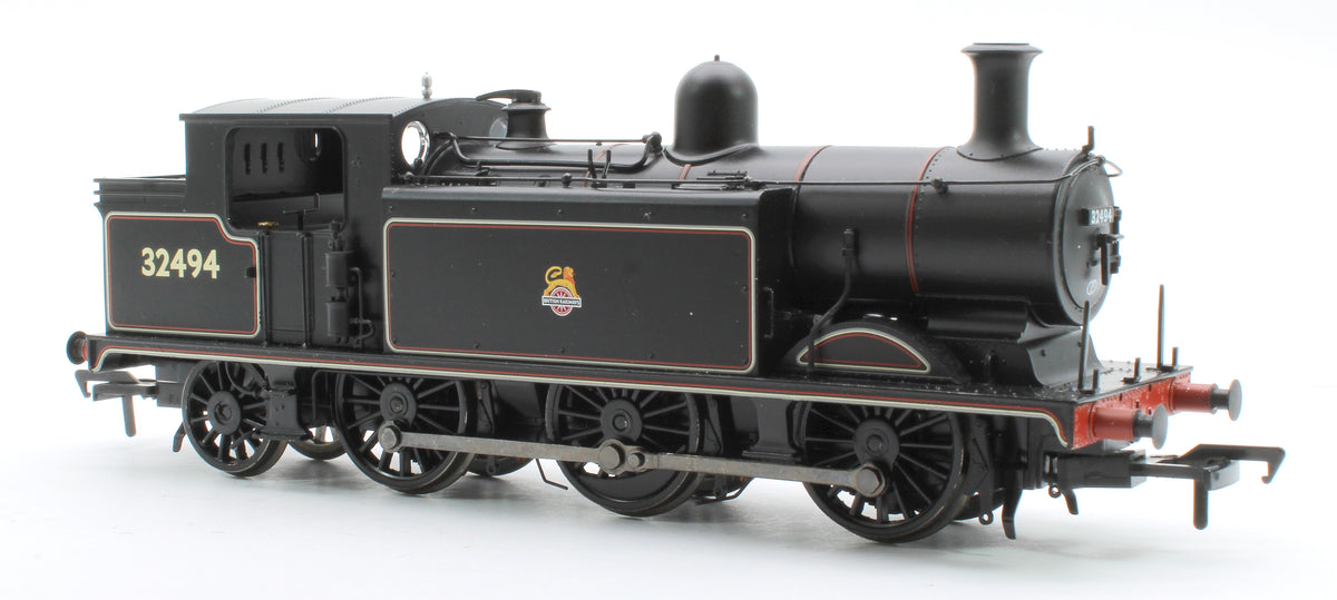 Pre-Owned 35-079 Class E4 32494 BR Lined Black Early Emblem Steam Locomotive