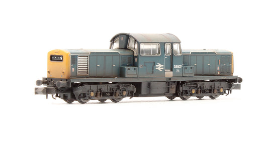 Pre-Owned Class 17 D8507 BR Blue Diesel Locomotive DCC Fitted - Custom Weathered