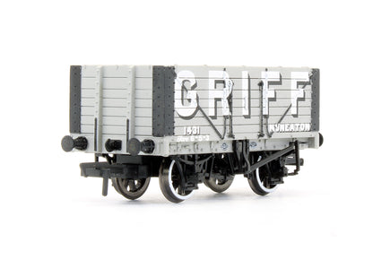 Pre-Owned 7 Plank Fixed End Wagon 'Griff' Of Nuneaton No.1431 - Weathered - Limited Edition