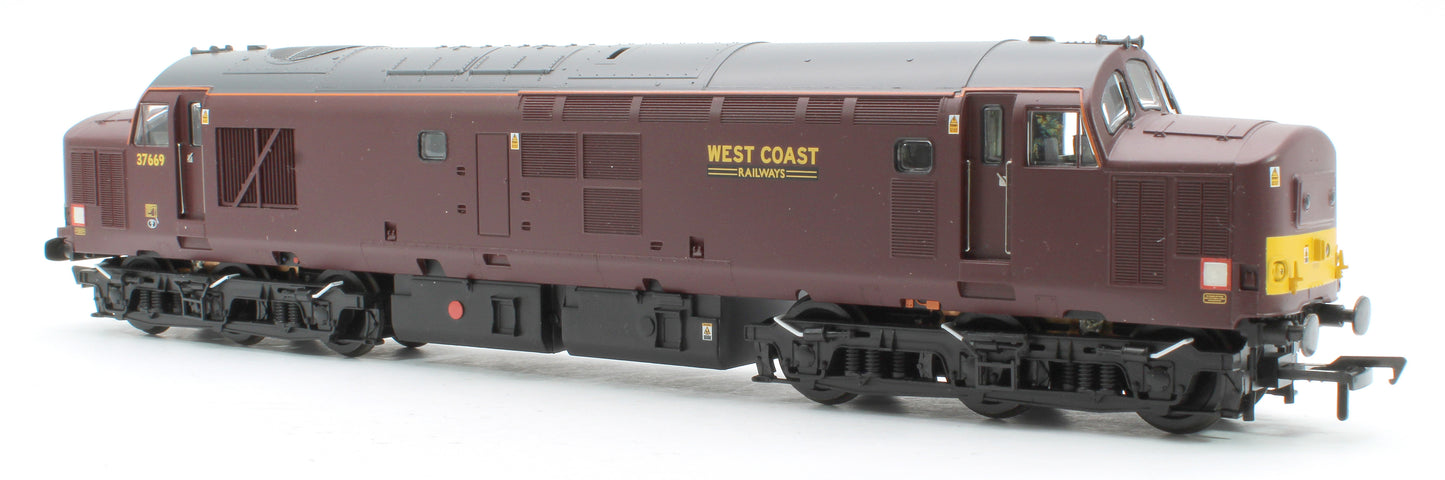 Pre-Owned Class 37/5 37669 West Coast Railways Diesel Locomotive - DCC Sound