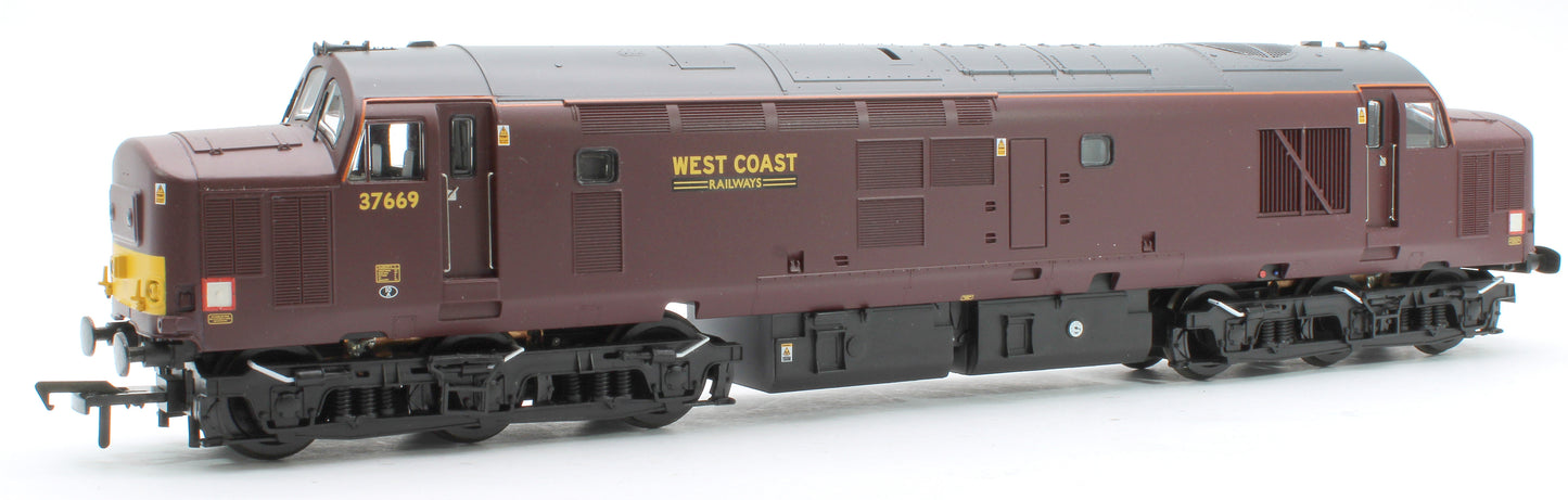 Pre-Owned Class 37/5 37669 West Coast Railways Diesel Locomotive - DCC Sound