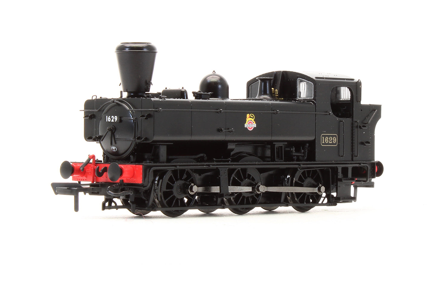 BR Black Early Emblem WR 16XX '1629' Busby Chimney Steam Locomotive