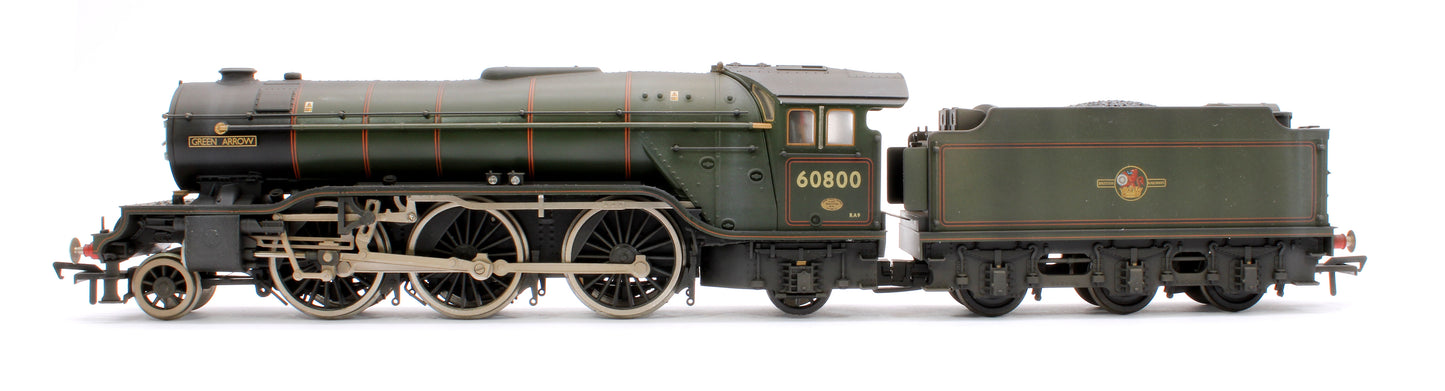 Pre-Owned 'Green Arrow' BR Lined Green (Late Crest) Class V2 2-6-2 No.60800 Steam Locomotive - Weathered