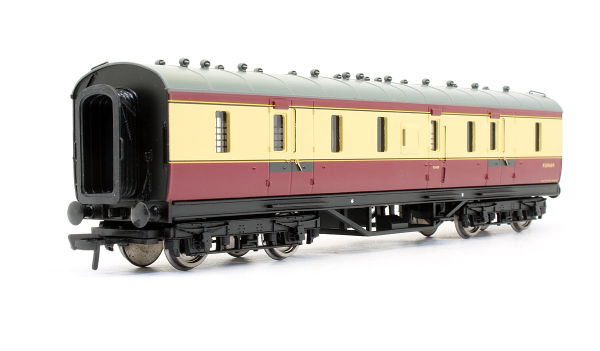 Pre-Owned 34-326A 50ft Stanier Parcels Van BR Crimson & Cream 'M30968M'