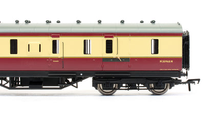 Pre-Owned 34-326A 50ft Stanier Parcels Van BR Crimson & Cream 'M30968M'