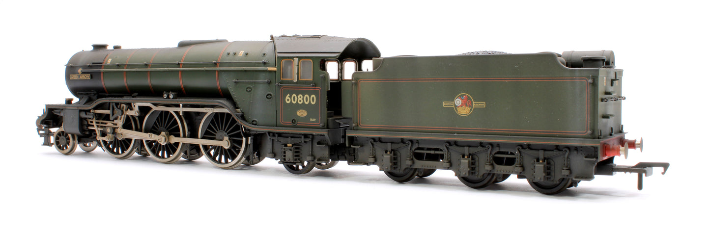 Pre-Owned 'Green Arrow' BR Lined Green (Late Crest) Class V2 2-6-2 No.60800 Steam Locomotive - Weathered