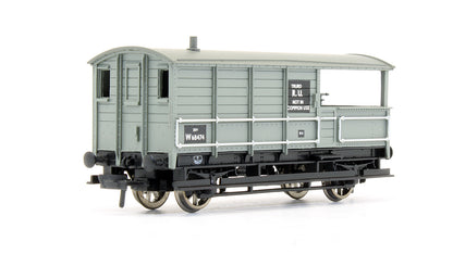 Pre-Owned 20 Ton Toad Brake Van BR Grey 'Truro RU' W68474 - Exclusive Edition