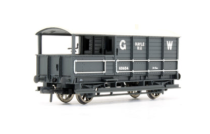 Pre-Owned 20 Ton Brake Van GWR Grey 'Hayle R.U.' - Exclusive Edition