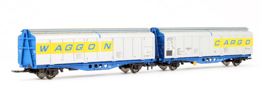Pre-Owned IZA / Habfis Twin Van Cargowaggon Original Livery