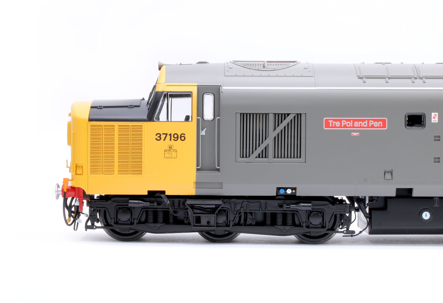 Class 37/0 Railfreight Large Logo Grey No.37196 Tre Pol and Pen (Centre Headcode) Diesel Locomotive