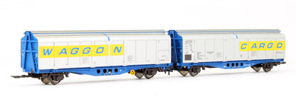 Pre-Owned IZA / Habfis Twin Van Cargowaggon Original Livery
