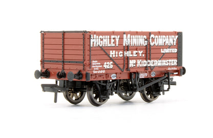 Pre-Owned 7 Plank End Door Wagon 'Highley Mining Company Ltd' No.425 - Exclusive Edition