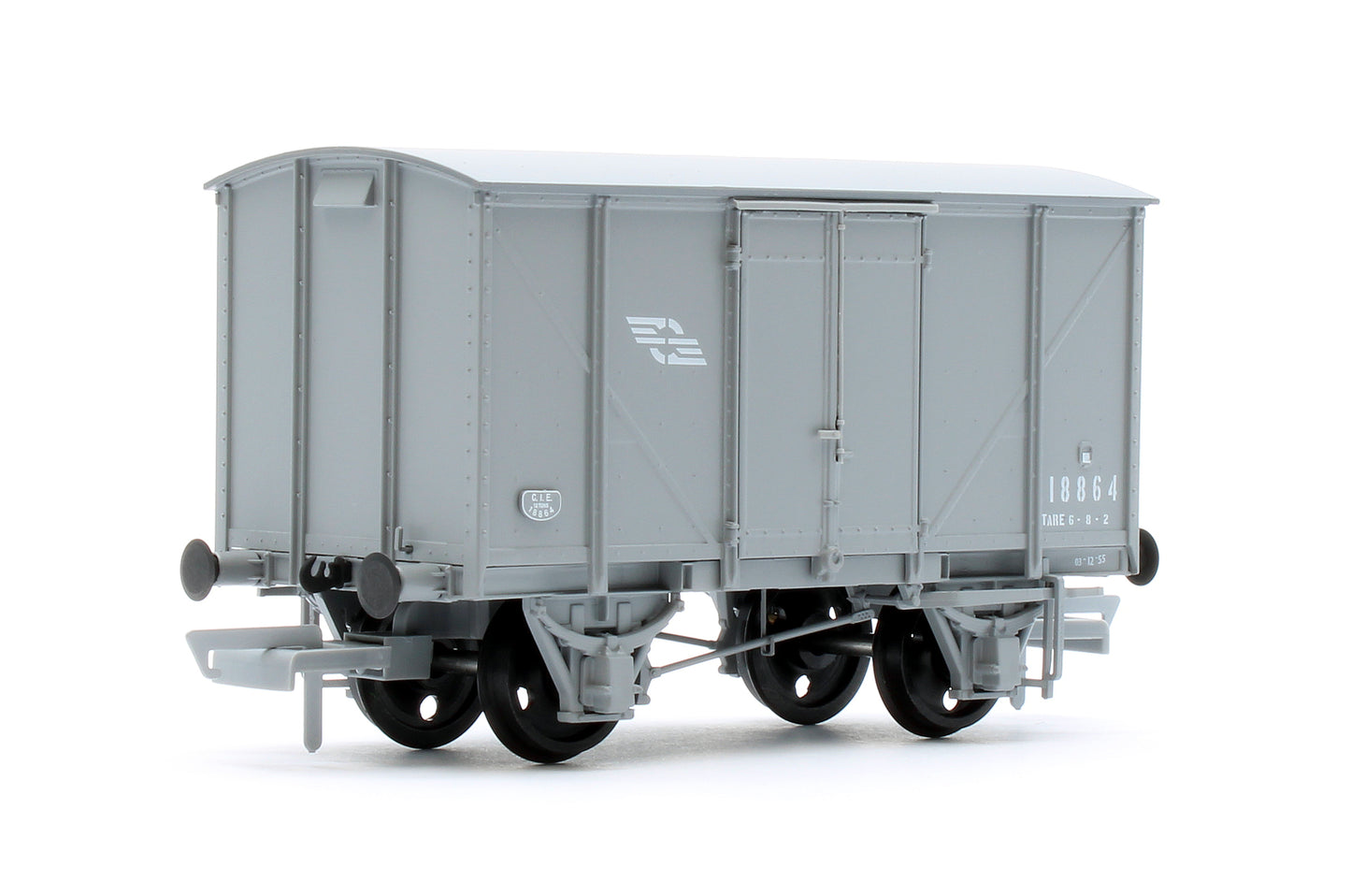 CIE Bulleid H Van - Grey (CIE Flying Snail era) - Pack 2