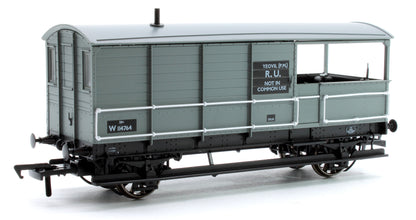 Diagram AA20 Toad Brake Van No. W114764, Yeovil Pen Mill RU, BR grey