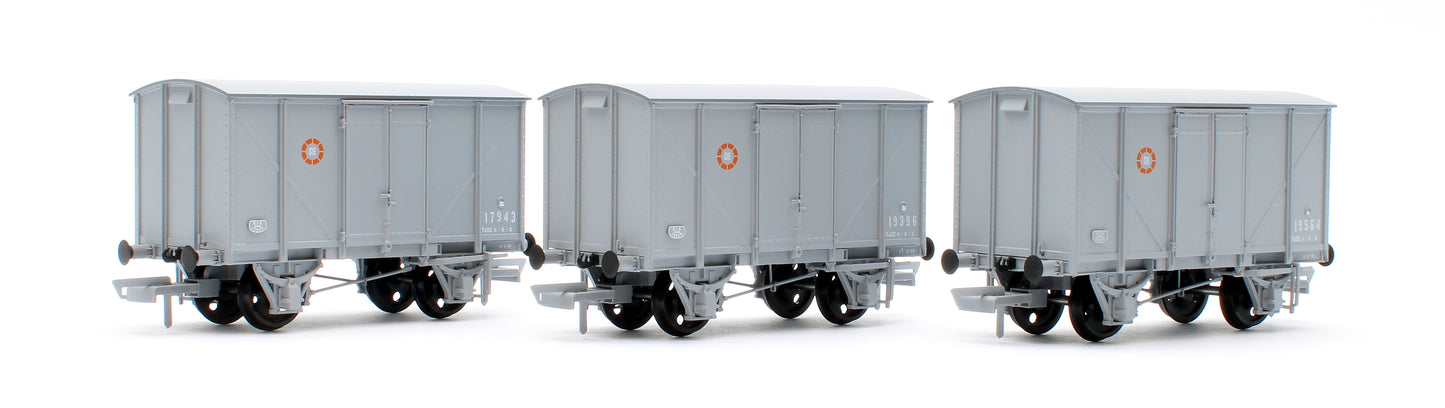 CIE Bulleid H Van - Grey (CIE roundel era) - Pack 2