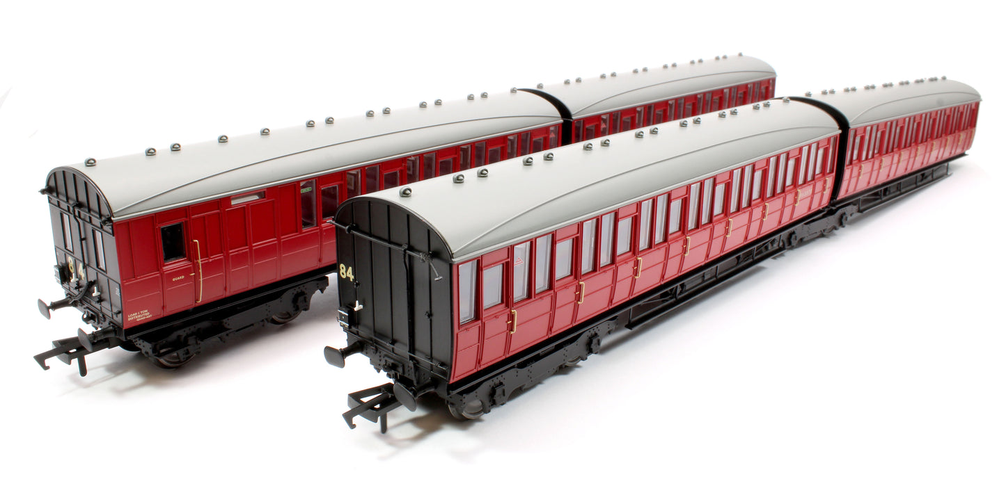 Quad Art Set No. 84A BR Crimson 4 Coach Pack