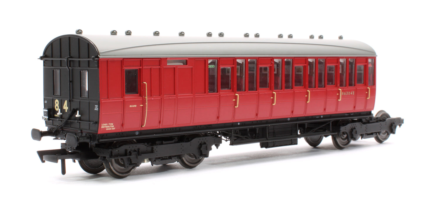 Quad Art Set No. 84A BR Crimson 4 Coach Pack