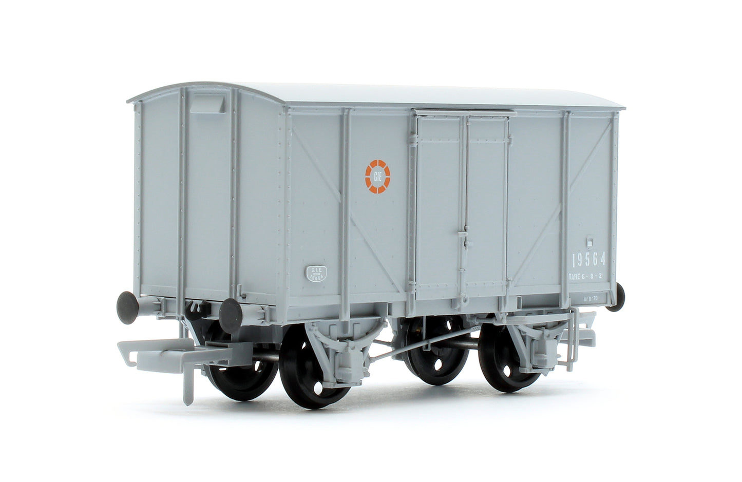 CIE Bulleid H Van - Grey (CIE roundel era) - Pack 2