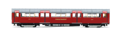 RT-N-LU1938-MAR401B 1938 Tube Stock - London Transport (Gold Branding) Maroon “Rail Red” (Cream Window Bars) Set B (Bakerloo Line) 4-Car EMU