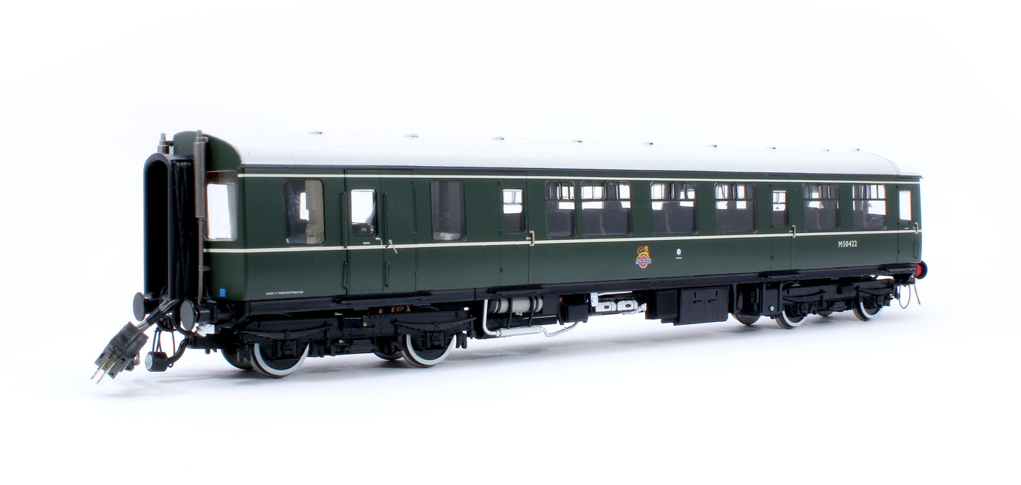 Class 104 3 Car DMU M50422/M59134/M50426 BR Green (Early) with Lion & Wheel Emblem