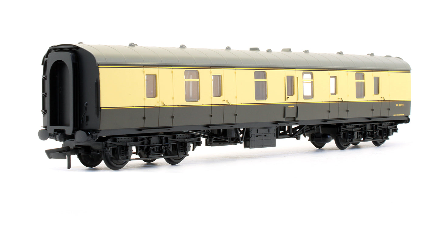 R4626 Pre-Owned RailRoad BR Chocolate & Cream Mk1 Parcels Coach 'W 80723'