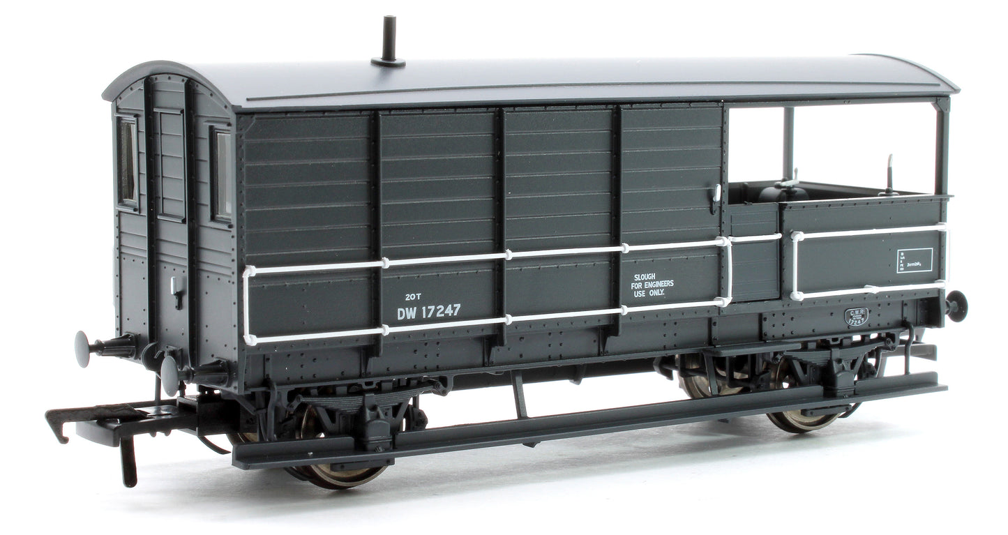 Diagram AA20 Toad Brake Van No. DW17247, WR (Departmental) grey