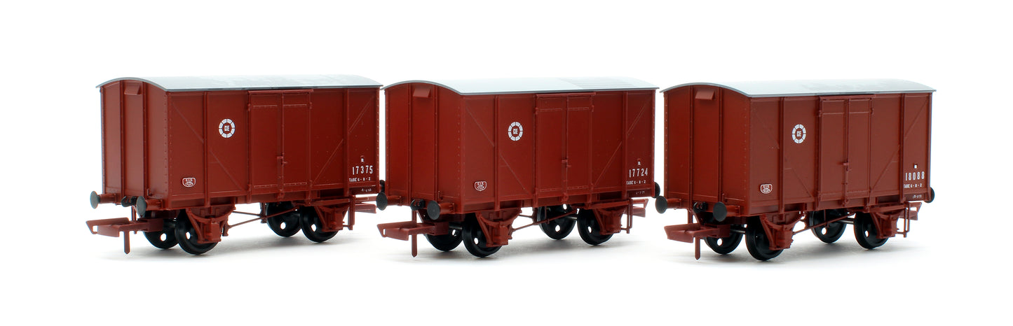 CIE Bulleid H Van - Brown (CIE roundel era) - Pack 1