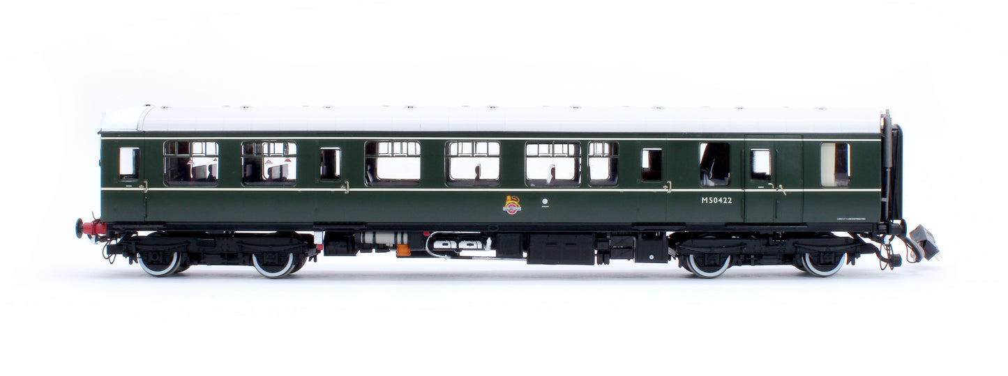 Class 104 3 Car DMU M50422/M59134/M50426 BR Green (Early) with Lion & Wheel Emblem