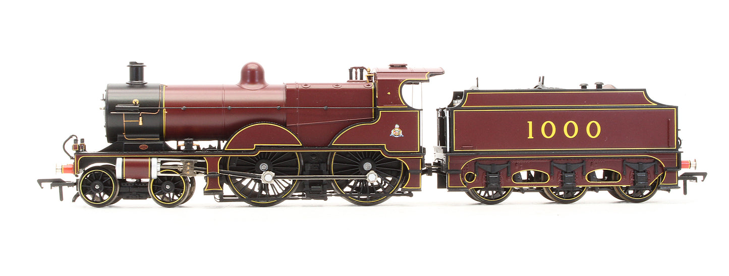 Pre-Owned 31-930NRM MR Crimson Lake 4-4-0 '1000' Steam Locomotive - NRM Collection