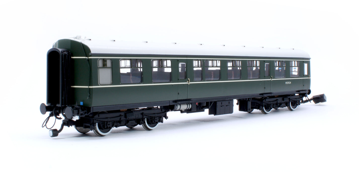Class 104 3 Car DMU M50422/M59134/M50426 BR Green (Early) with Lion & Wheel Emblem