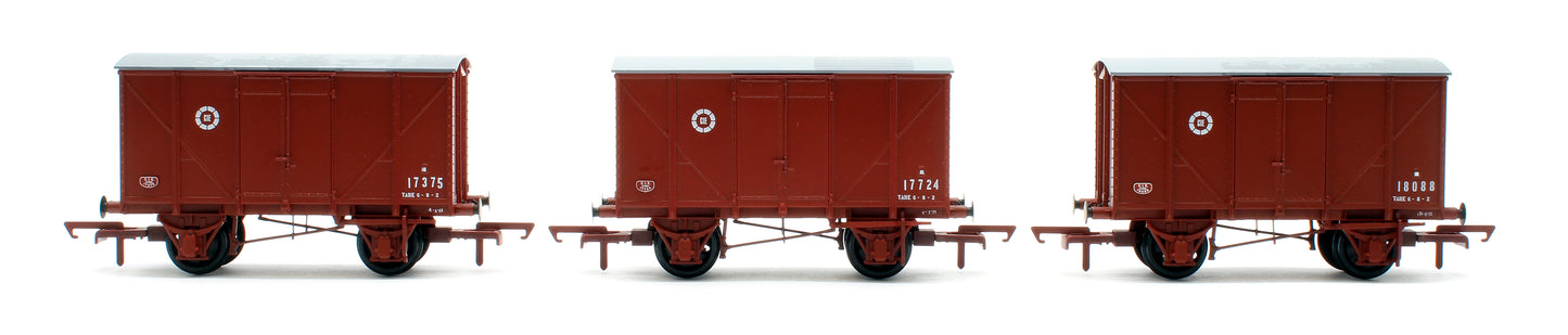 CIE Bulleid H Van - Brown (CIE roundel era) - Pack 1