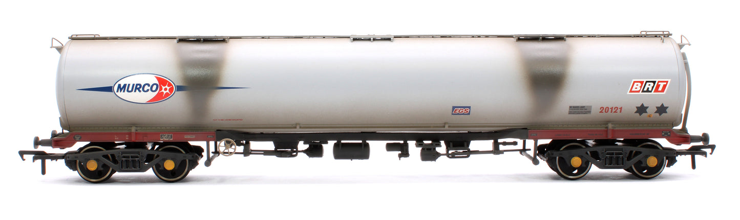 BR 102T TEA Bogie Tank Wagon 'Murco' Grey No. 20121 - Weathered