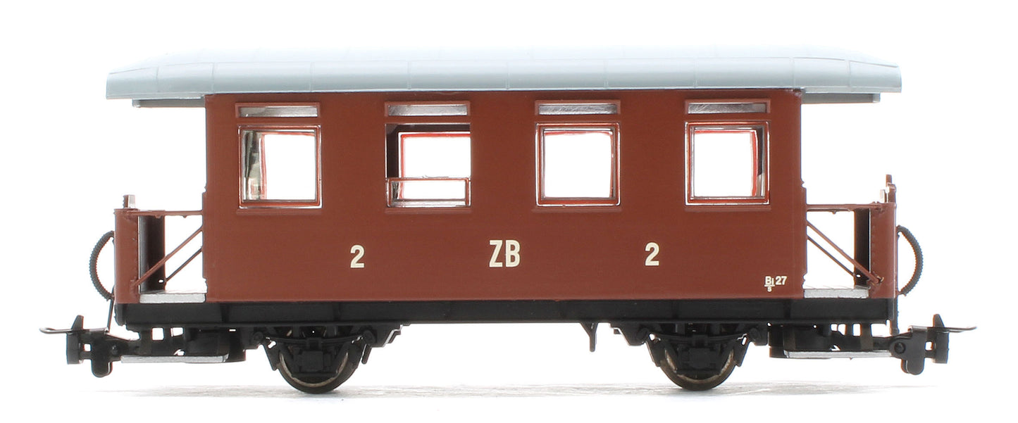 L344364 2-axle coach, B27, Zillertalbahn, Ep.III