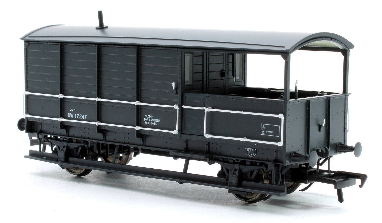 Pre-Owned 918009 Diagram AA20 Toad Brake Van No. DW17247, WR (Departmental) grey