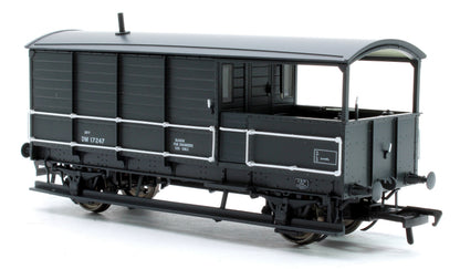 Pre-Owned 918009 Diagram AA20 Toad Brake Van No. DW17247, WR (Departmental) grey