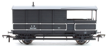 Diagram AA20 Toad Brake Van No. 68764, small GWR lettering