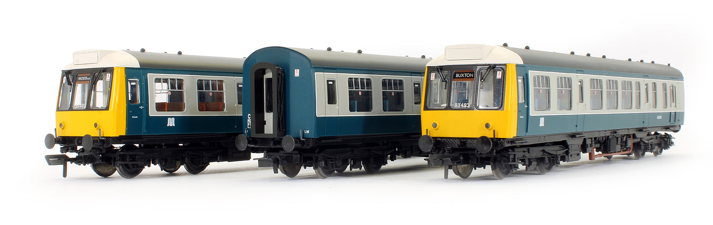 Pre-Owned Class 108 Three Car DMU BR Blue / Grey