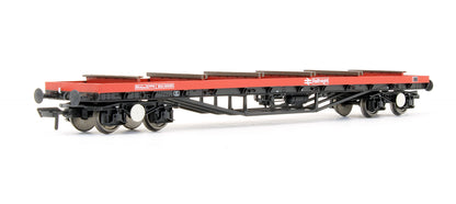Pre-Owned 38-159 BDA Bogie Bolster Wagon Railfreight with Steal Beams '950991'