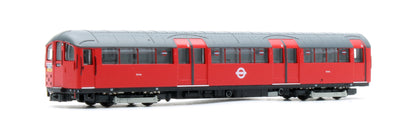 RT-N-LU1938-RED402A Tube Stock - London Underground (White Roundels) "Bus" Red Set A (Northern Line) 4-Car EMU