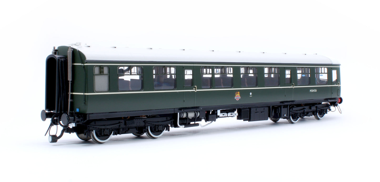 Class 104 3 Car DMU M50422/M59134/M50426 BR Green (Early) with Lion & Wheel Emblem