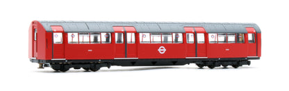 RT-N-LU1938-RED402A Tube Stock - London Underground (White Roundels) "Bus" Red Set A (Northern Line) 4-Car EMU