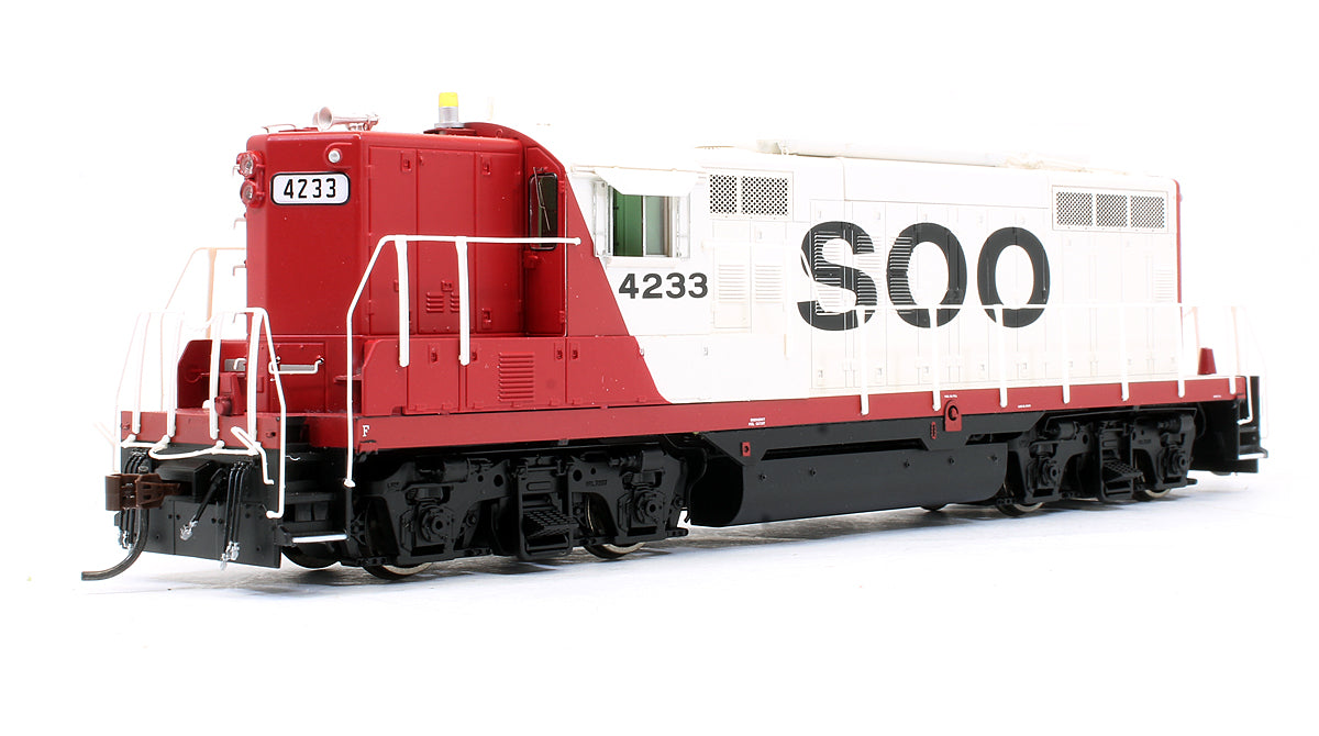 Pre-owned Genesis GP9 Phase II Diesel Locomotive Soo Line - Road #4233 (DCC Sound Fitted)