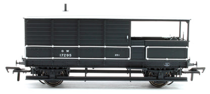 Diagram AA20 Toad Brake Van No. 17295, small GWR lettering