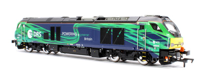 Class 68 "Pride of the North" 68006 DRS/NTS Green Diesel Locomotive