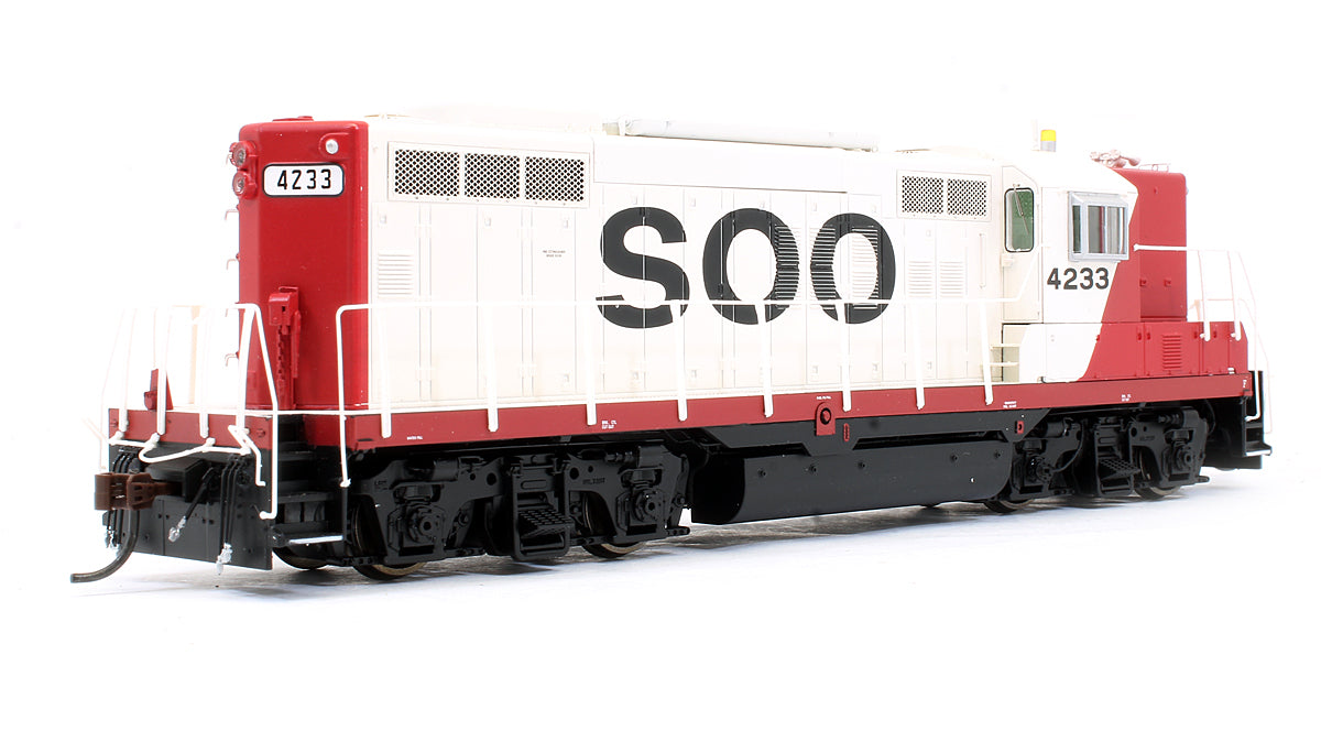 Pre-owned Genesis GP9 Phase II Diesel Locomotive Soo Line - Road #4233 (DCC Sound Fitted)