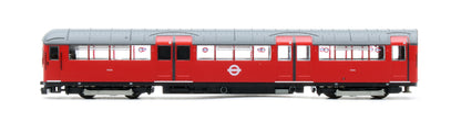 RT-N-LU1938-RED402A Tube Stock - London Underground (White Roundels) "Bus" Red Set A (Northern Line) 4-Car EMU