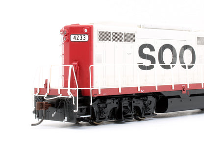 Pre-owned Genesis GP9 Phase II Diesel Locomotive Soo Line - Road #4233 (DCC Sound Fitted)