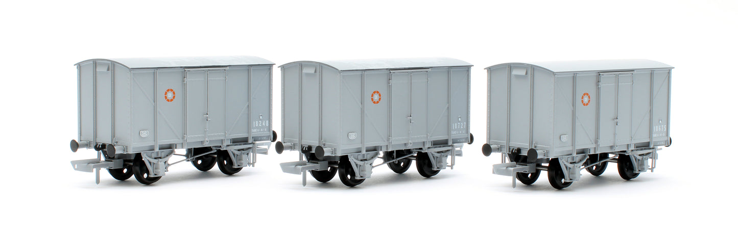 CIE Bulleid H Van - Grey (CIE roundel era) - Pack 1